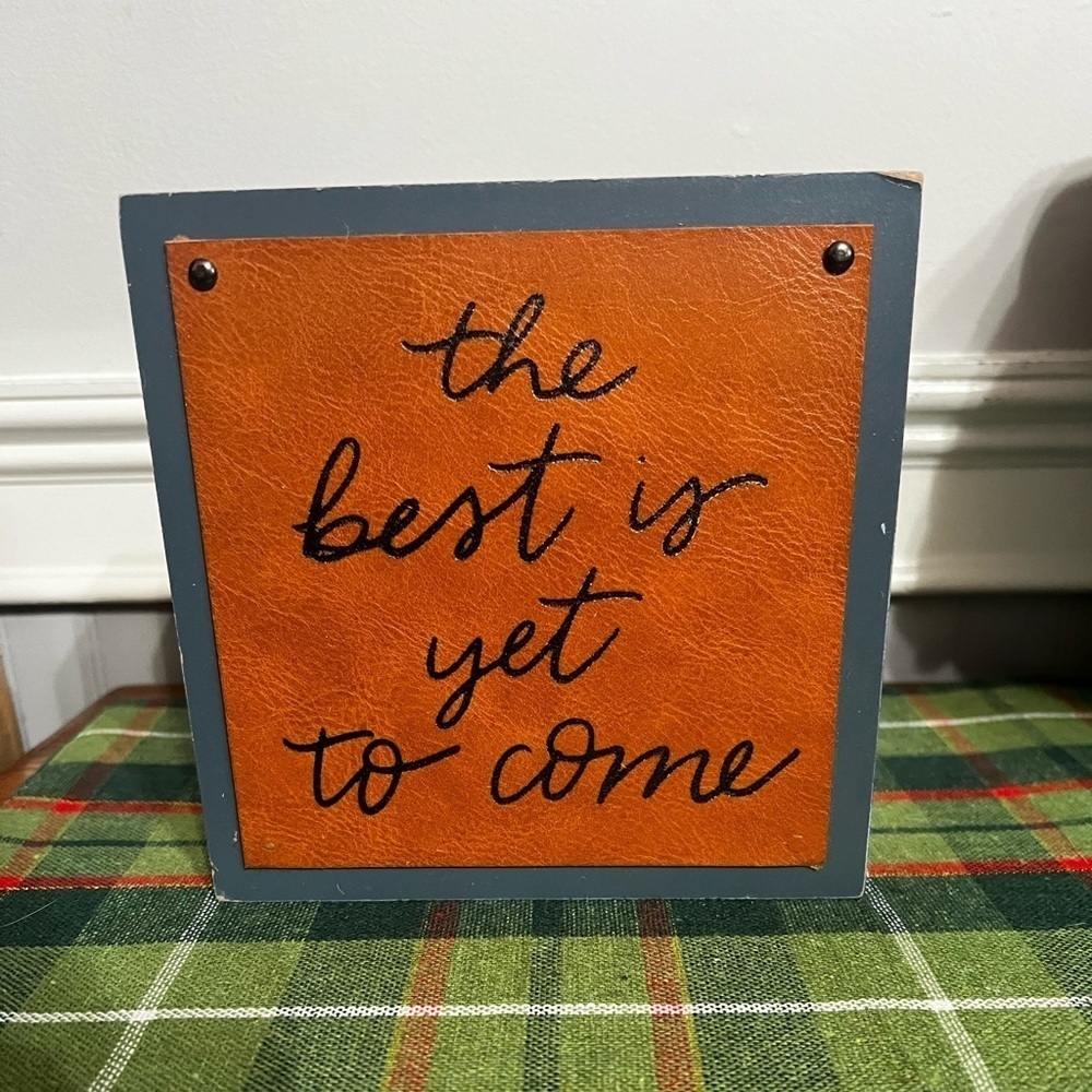 GUC “The Beat is Yet to Come” Plaque